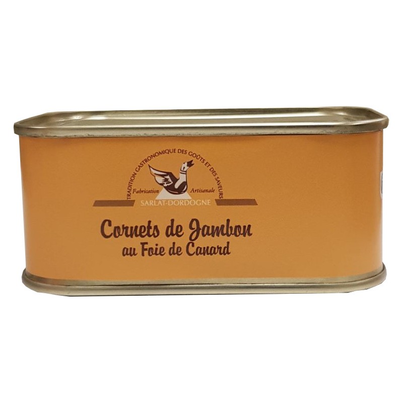 Cornets de Jambon au Foie Gras de Canard